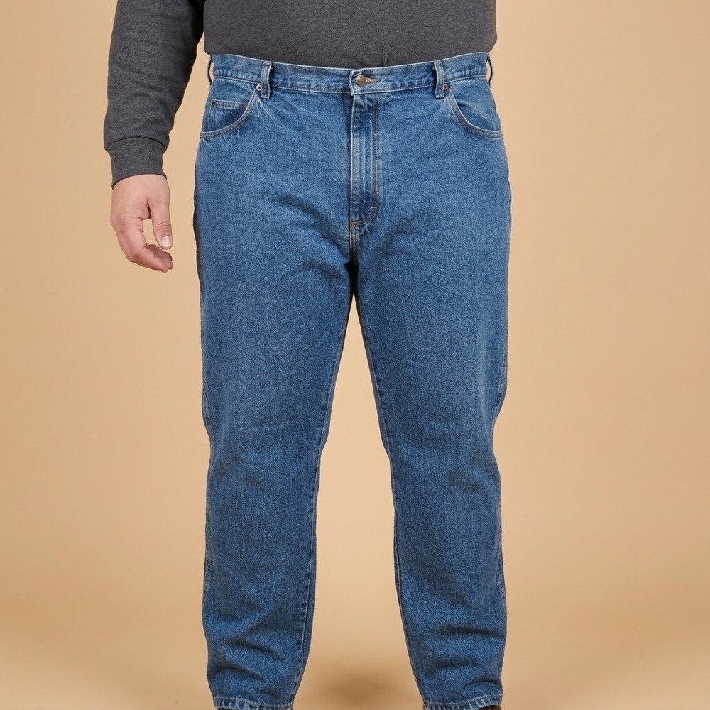 Wrangler Authentic Jeans Men's 40x32 Blue Denim Classic Fit USA Made